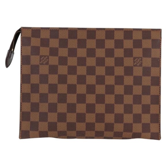 LOUIS VUITTON Damier Ebene Poche Toilette 26 Pouch - Picture 2 of 16